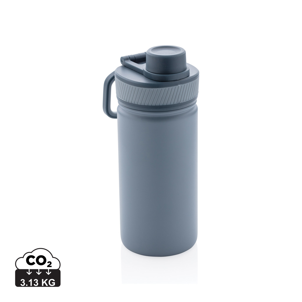 Bouteille sport isotherme publicitaire 550 ml Bleu / Bleu